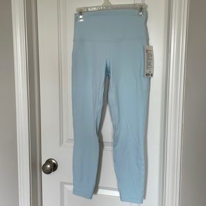 Lululemon Align HR 25” Powder Blue light blue
